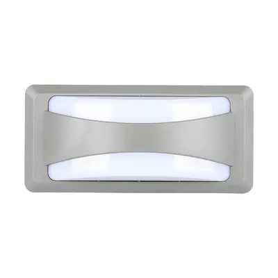 V-TAC 12W kültéri fali LED lámpa meleg fehér - SKU 218245