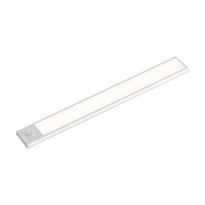 V-TAC 1.5W, 2in1 akkumulátoros LED bútorvilágítás, meleg fehér, ezüst házzal, 30 cm - SKU 2961