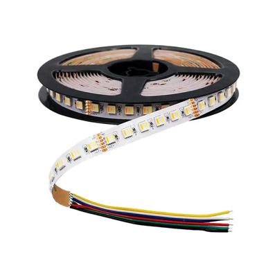 V-TAC 24V RGB+CCT IP65 LED szalag, SMD 5050, 60 LED/m - SKU 2896