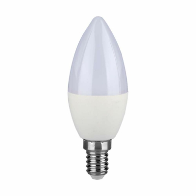 V-TAC 2.9W E14 meleg fehér C37 LED gyertya égő - SKU 2984
