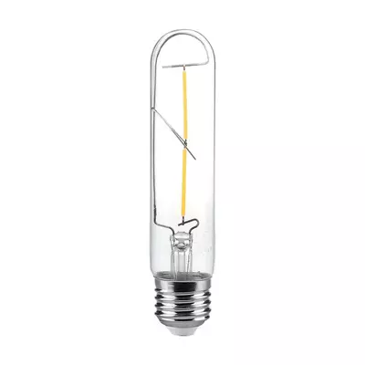 V-TAC 2W E27 meleg fehér T30 filament LED égő, 100 Lm/W - SKU 217251