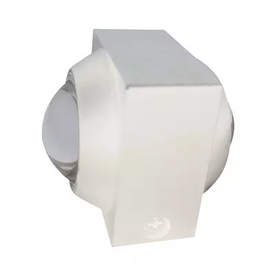 V-TAC mini 2W kültéri fali COB LED lámpa, 2 irányú szögletes, fehér, természetes fehér - SKU 23031