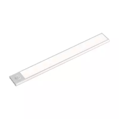 V-TAC 2W, 2in1 akkumulátoros LED bútorvilágítás, meleg fehér, ezüst házzal, 40 cm - SKU 2965