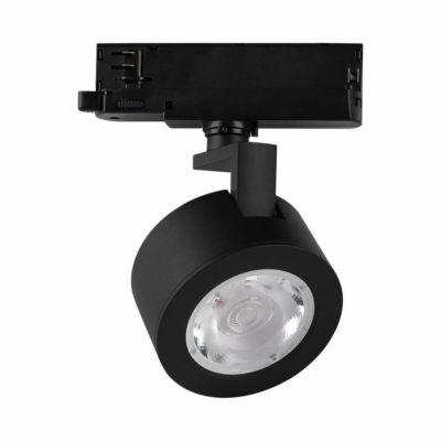 V-TAC 30W 3in1 fekete tracklight lámpa, állítható színhőmérséklettel - SKU 10371