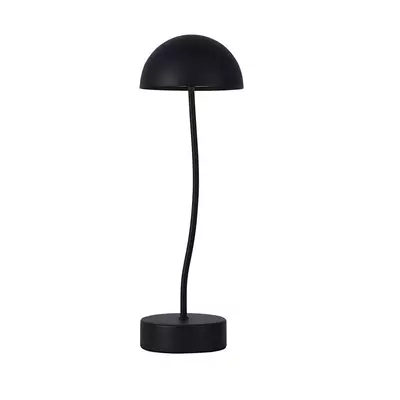 V-TAC 3W asztali akkus lámpa fekete házzal, meleg fehér - SKU 23093