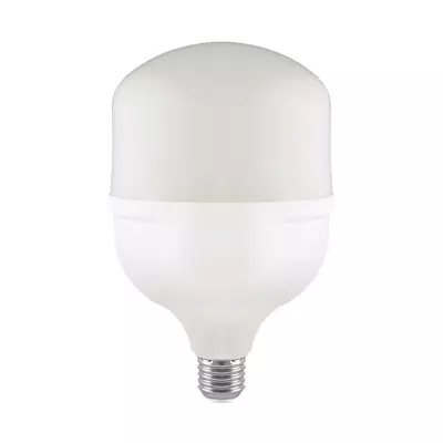 V-TAC 40W E27 hideg fehér T120 LED égő + E27-E40 foglalatadapter - SKU 23573