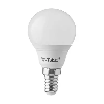 V-TAC 4.5W E14 természetes fehér P45 LED égő, 100 Lm/W - SKU 21169