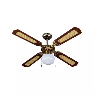 V-TAC 50W mennyezeti ventilátor, E27 foglalattal - SKU 7914