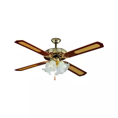 V-TAC 55W mennyezeti ventilátor, 4db E27 foglalattal - SKU 7921