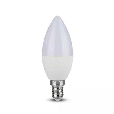 V-TAC 5.5W E14 meleg fehér CRI>95 LED gyertya égő - SKU 7494