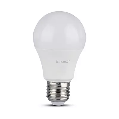 V-TAC 6.5W E27 meleg fehér LED égő - SKU 255