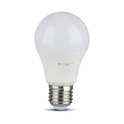 V-TAC 6.5W E27 természetes fehér LED égő - SKU 256