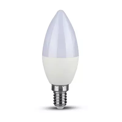 V-TAC 7W E14 hideg fehér LED gyertya égő - SKU 113