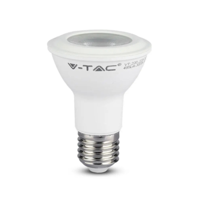 V-TAC 7W E27 meleg fehér LED égő - SKU 147