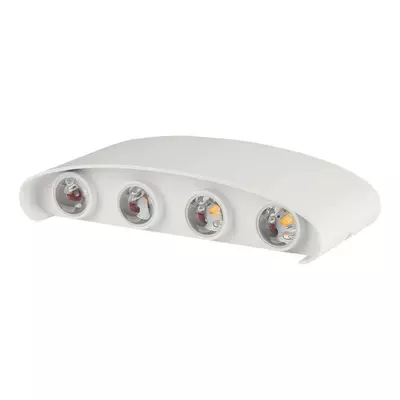 V-TAC 7W kültéri homokfehér fali LED lámpa természetes fehér - SKU 218618