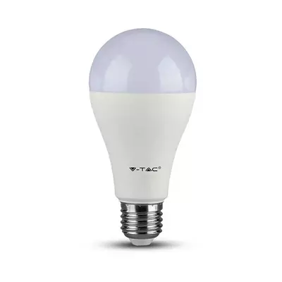 V-TAC 8.5W E27 hideg fehér A60 LED égő csomag (3 db) - SKU 217242