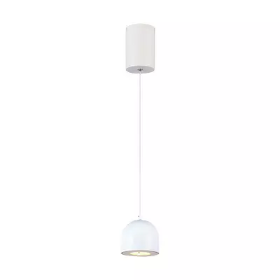 V-TAC 8.5W gömbcsillár, fehér házzal, érintéssel vezérelhető, meleg fehér, 100 Lm/W - SKU 7996