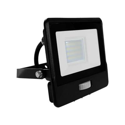 V-TAC beépített mozgásérzékelős LED reflektor 20W hideg fehér, fekete házzal - SKU 20285