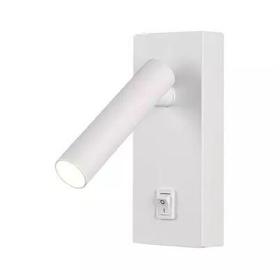 V-TAC beltéri 2W fali lámpa kapcsolóval, fehér, természetes fehér - SKU 10289