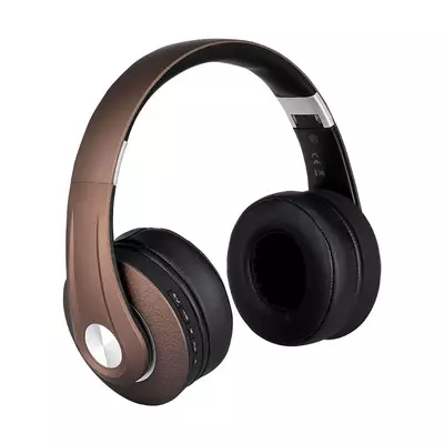 V-TAC Bluetooth fejhallgató, barna - SKU 7732