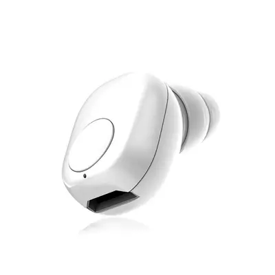 V-TAC Bluetooth fülhallgató, fehér - SKU 7705