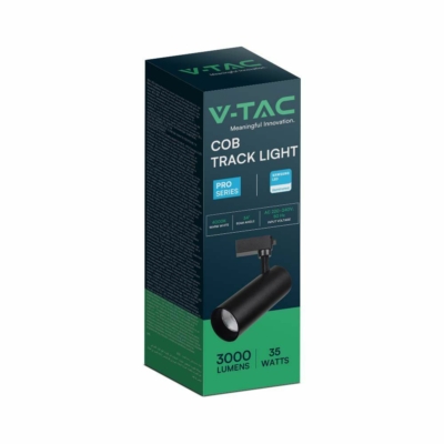 V-TAC COB LED sínes spotlámpa állítható 35W CRI>90 természetes fehér - SKU 20486