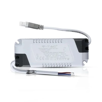V-TAC dimmelhető tápegység LED panelhez 12W - SKU 8074