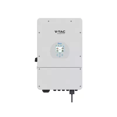 V-TAC egyfázisú Deye SUN-8K-SG01LP1-EU, 8kW hibrid napelem inverter - SKU 11803