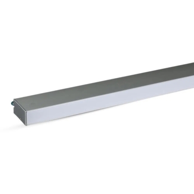 V-TAC ezüst mennyezetre függeszthető lineáris LED lámpa 120cm 40W hideg fehér - SKU 21601