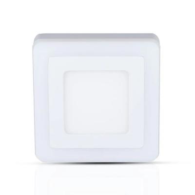 V-TAC falon kívüli mennyezeti szögletes LED panel 8W természetes fehér - SKU 4923
