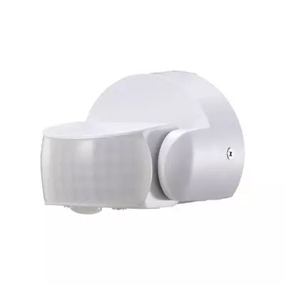 V-TAC falra szerelhető, infravörös mozgásérzékelő 180°/360°, fehér - SKU 6611