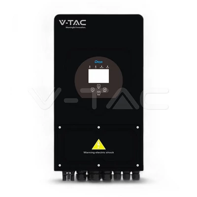 V-TAC feketeházas háromfázisú Deye SUN-15K-SG05LP3-EU-SM2, 15kW hibrid napelem inverter - SKU 121841