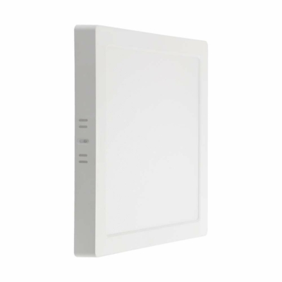 V-TAC felületre szerelhető, műanyag házas, szögletes LED panel 12W, meleg fehér - SKU 10495
