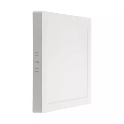 V-TAC felületre szerelhető, műanyag házas, szögletes LED panel 6W, hideg fehér - SKU 10494