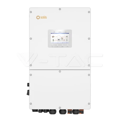 V-TAC háromfázisú Solis S6-EH3P50K-H, 50kW hibrid napelem inverter - SKU 12294