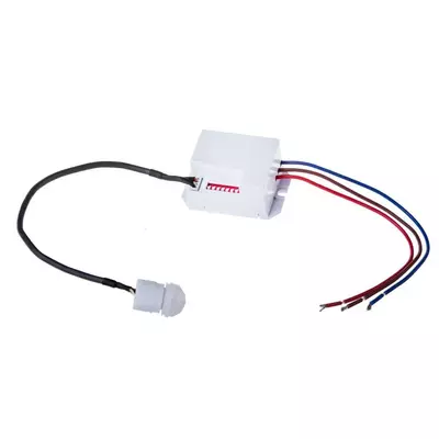 V-TAC infravörös beépíthető mini mozgásérzékelő 120°/360°, fehér - SKU 5082