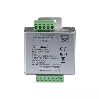 V-TAC jelerősítő RGB+W LED szalaghoz - SKU 3327