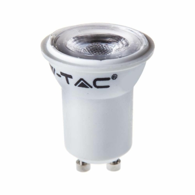 V-TAC kisfejű GU10 LED spot égő 2W természetes fehér 38°, ø35mm széles - SKU 21870