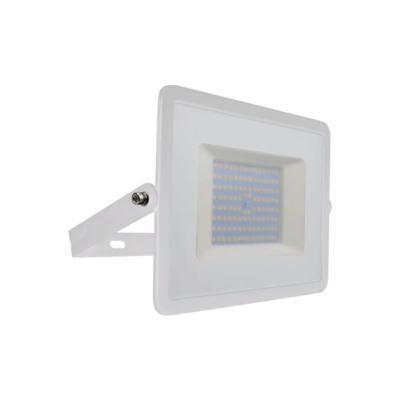 V-TAC LED reflektor 100W hideg fehér, fehér házzal - SKU 215969