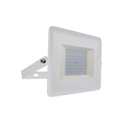 V-TAC E-széria LED reflektor 100W meleg fehér, fehér házzal - SKU 215967
