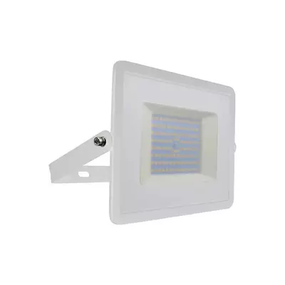 V-TAC LED reflektor 100W meleg fehér, fehér házzal - SKU 215967