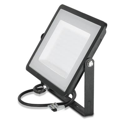 V-TAC LED reflektor 100W meleg fehér Samsung chip, fekete házzal - SKU 21412