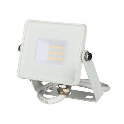 V-TAC LED reflektor 10W meleg fehér Samsung chip, fehér házzal - SKU 21427