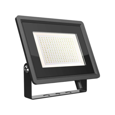 V-TAC LED reflektor 200W természetes fehér, fekete házzal - SKU 6733