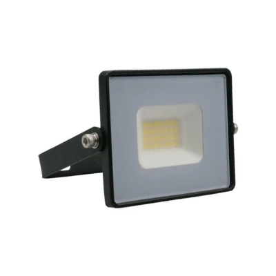 V-TAC LED reflektor 20W hideg fehér, fekete házzal - SKU 215948