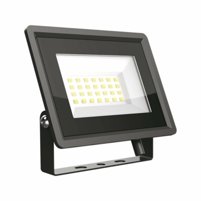 V-TAC LED reflektor 20W természetes fehér, fekete házzal - SKU 6738