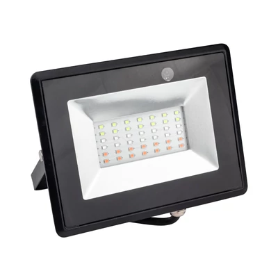 V-TAC LED reflektor 30W RGB, színváltós fényvető távirányítóval - SKU 5995