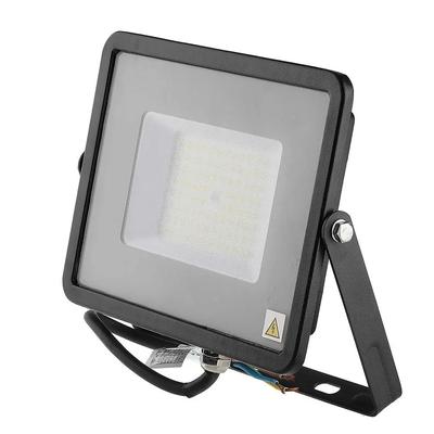 V-TAC LED reflektor 50W hideg fehér 115 Lm/W, fekete házzal - SKU 21760