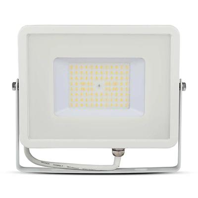 V-TAC LED reflektor 50W természetes fehér 115 Lm/W, fehér házzal - SKU 21762