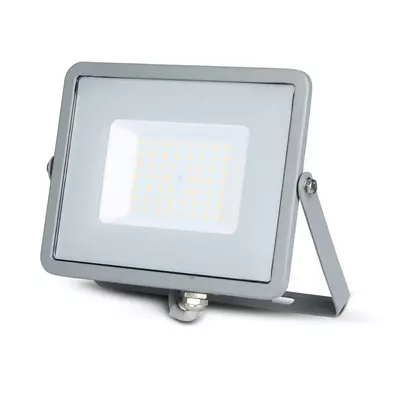 V-TAC LED reflektor 50W természetes fehér Samsung chip, szürke házzal - SKU 21464